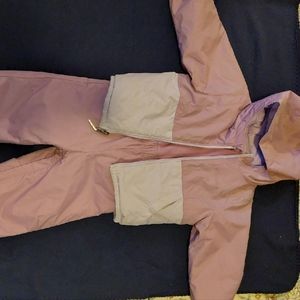 Columbia Toddler Girls children's Winter Jacket and ski pants set 2t